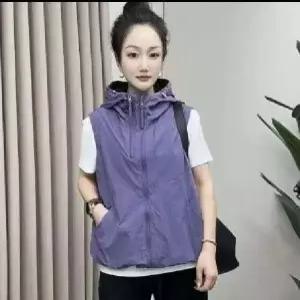 솔저스여성 가을 조끼 캐주얼 후드 리버시블 카디건 나시핏 슬림핏 OPH3