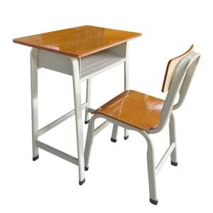 학교 책상의자 레트로 옛날 책걸상 테이블 스툴 초등학교 65cm 소품