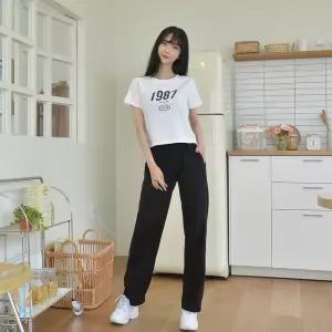 교복몰 와이드 트레이닝 바지 츄리닝 츄리닝바지