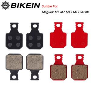 BIKEIN 4 쌍 Magura M5 M7 SH901 수지 세라믹 디스크 브레이크 패드 MTB 자전거 부품 용 산악 유압