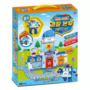 지나월드 교통놀이 로보카폴리 변신 구조대 도로놀이 경찰본부 (334357) 운전놀이 자동차놀이