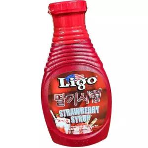 리고 딸기 시럽 585g 업소용 음료베이스 식자재