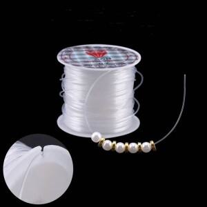 100M 플라스틱 크리스탈 DIY 구슬 낚시 라인 보석 만들기 용품에 대 한 탄성 코드 로프 없음 와이어 Jewele