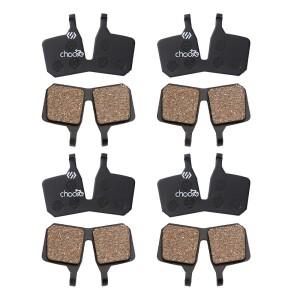 Chooee 자전거 브레이크 패드 Magura MT5 MT7 유압 반금속  수지 교체