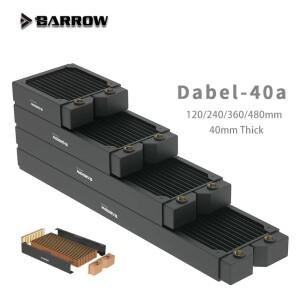 배 로우 구리 라디에이터 40mm 두께, 120mm 팬에 , 수냉 PC 액세서리, Dabel-40a 120/240/360/480mm