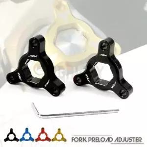14MM Concours 오토바이 CNC 서스펜션 포크 예압 조절기 YAMAHA FZ1 YZF-R6 YZF-R1 YZF R1 R6 YZFR1 YZFR6