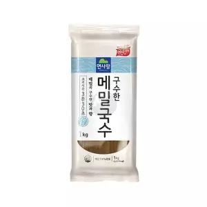 [하프클럽/]WL 면사랑 구수한 메밀국수 1kg X 15개