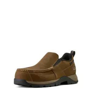 ARIAT 남성용 엣지 슬립온 컴포지트 토 작업화