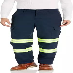 레드캅 남성용 향상된 가시성 산업용 카고 팬츠