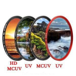 KnightX HD UV MCUV 49 52 55 58 62 67 72 77 MM 카메라 렌즈 필터 캐논 eos 소니 니콘 500d 1200d 라이트