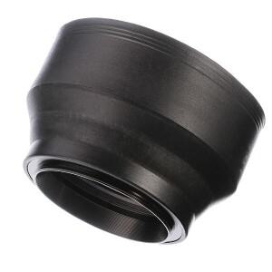 고무 텔레 광각 렌즈 후드 표준 49mm 52mm 58mm 55mm 62mm 67mm 72mm 77mm 망원 + Canon Nikon Sony 용 Len