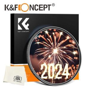 K & F Concept 스타 포커스 필터 카메라 렌즈 4-8 포인트 가변 필터 67mm 82mm 77mm 52mm 58mm 72mm 67mm