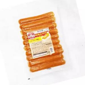 도나우 카레맛 소세지 100g 10개 냉동 간식 업소용