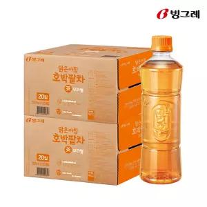 [500원 ] 빙그레 맑은아침 호박팥차 500ml 40개입