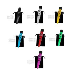 카주 플루트 마우스 반주 알루미늄 입문용 하모니카 합금 연령대용 휴대용
