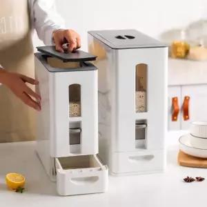진공쌀통 10kg 20kg 쌀통 쌀보관통 쌀보관
