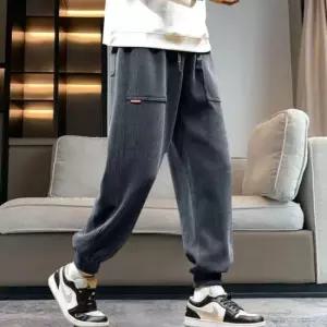 남성 코듀로이 업그레이드 겨울템기모 밴딩 팬츠 바지