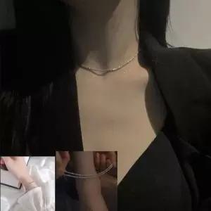 bns 세련된 실버 목걸이 발찌 팔찌 3종세트 S925은 진주귀걸이 진주목걸이 은반지
