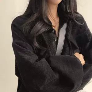 루즈핏 골덴 코듀로이 셔츠자켓 여성 가을겨울 데일리룩