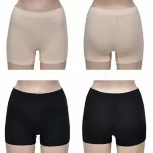 여성 최소화 누디라인 햄팬티 2매 바느질