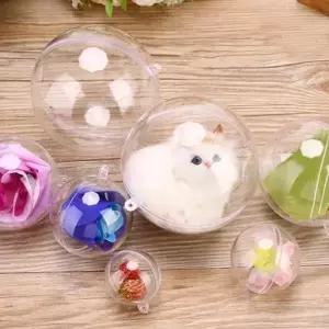 투명 이벤트 파티용품 투명캡슐 플라스틱볼 아크릴구 9cm