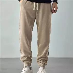 [RIZPICK]캐주얼 남성 골덴 조거 팬츠 데일리 남자 밴딩 바지 간절기