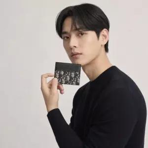 디올옴므 패세라디올 오블리크 카드 홀더 카드슬롯 2ESCH135YSE H05E