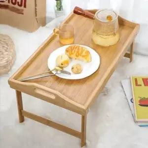 손잡이 좌식테이블 다세코 테이블 노트북 원목 캠핑 원목좌식테이블 접이식미니테이블