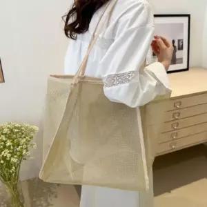 [라일리] Rly 네트백 숄더 가방 여름 쇼핑 비치 바캉스 수영