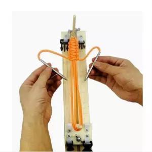 패션팔찌 주얼리 파라코드팔찌 만들기 작업대 우드 지그 DIY 키트