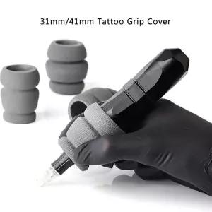 메모리 폼 문신 그립 커버 기계 펜 도구 스폰지 액세서리 31mm 1 개
