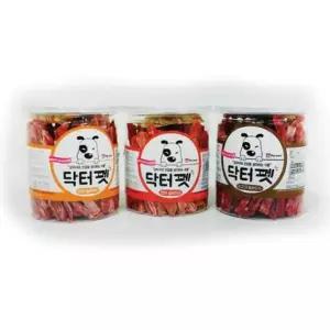 강아지 닥터펫 간식 200g 1P 육포 훈련용 노즈워크 반려견트릿