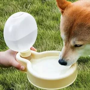 애견 강아지산책 물통 급수기 강아지 휴대용 물병 산책 야외 대형견