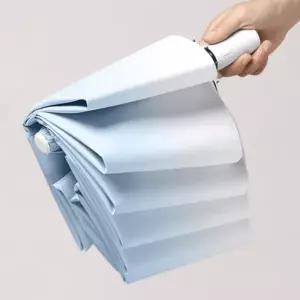 파스텔 3단 자동 우산 양산 자외선차단 접이식 우양산