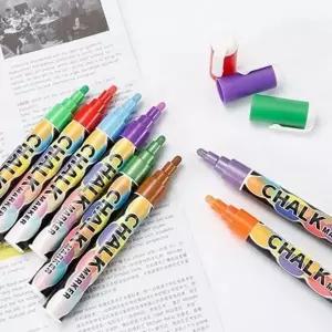 유리 글라스 펜 파티용 글라스 펜 그리는 레터링 그림 아트 크레파스