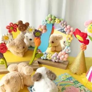 (솜씨키트) 매력 태슬 바구니 DIY 만점 라탄 만들기 키트
