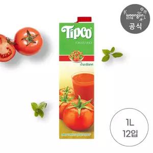 [웅진식품] 팁코(토마토) 1L X 12개