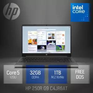 ⓒ HP 250R G9 C4JR6AT 코어5 120U 32GB 1TB / 15.6인치 사무용 업무용 편집용 대학생 노트북 추천