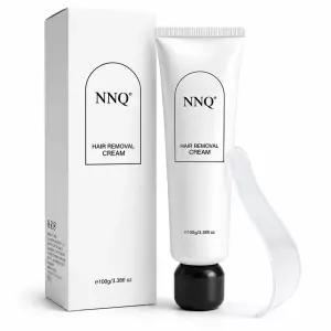 여성 남성용 NNQ 제모 크림 다리 팔 비키니 라인 및 겨드랑이용 무통 민감성 피부용 패스트 바디 헤어