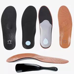 중족골 패드 힐 쿠션이 있는 발바닥 근막염 아치 지지대 깔창 남녀용 전신 신발 삽입물 - 정형외과 플랫