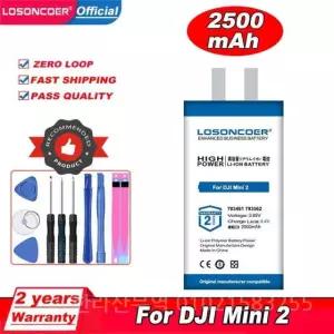 로슨코어 2500mAh 783461 793562 Mini 2 Mini2 카메라 RC 드론 배터리(DIY 용접) 셀용 배터리
