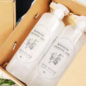 (다올)대용량 천연 세탁세제 1000ml 2개 출산 선물세트