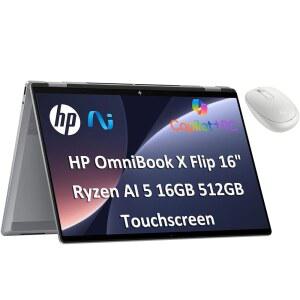 옴니북 플립 16 차세대 엔비 360 SSD 노트북 PC 16GB 라이젠 IN 마우스 1355U 인텔 I7 AMD 16인치 터치스크린 340 블루투스 512GB AI 코파일럿 11 DDR5 FHD HOME WIN 백라이트