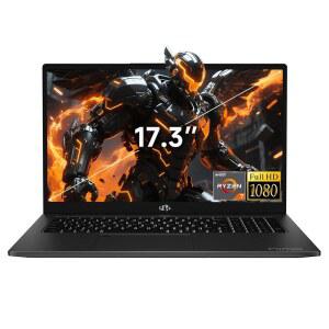 NIMO 2026 게이밍 노트북 17 3인치 듀얼 SSD 680M 비트 AMD RAM 화면 최대 I7 컴퓨터 DDR5 FHD 75GHZ 비즈니스 IPS RADEON 12650H 16GB R7 대형 180 대학용 VEWING 256GB 7735HS