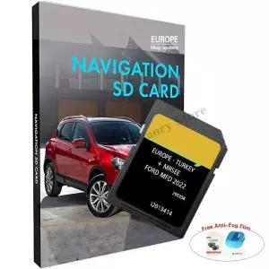 포드 MFD 2022 네비게이션용 Sat Nav SD 카드 업데이트 소프트웨어 내비게이션 맵 유럽