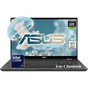 ASUS ZENBOOK 360 플립 IN 15 SSD 512GB 코어 16GB 키보드 6인치 AI GEFORCE 프로세서 DDR4 NVIDIA 노트북 1650 터치스크린 키패드가 PCIE GTX 숫자 있는 백라이트 강화 인텔 FHD I7