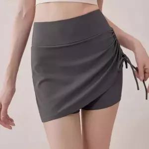 [라일리여성의류] Rly 하이웨스트 셔링 치마바지 스커트팬츠 운동 레깅스