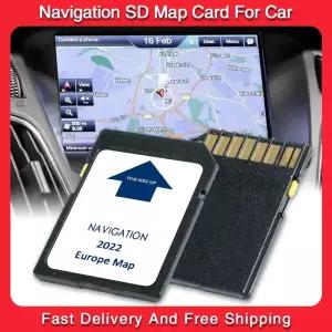 Sat Nav 8GB SD 카드 지도 GPS 네비게이션 유럽 2022 IVECO XP 일일 업데이트