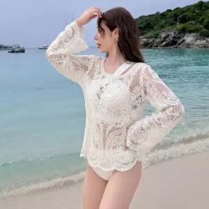[라일리여성의류] Rly 여름 휴가룩 비치룩 해변 아이템 나뭇잎 자수 수