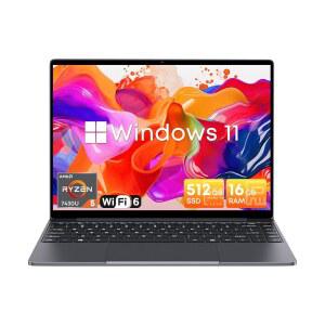 CHUWI 코어북 노트북 14 AMD RYZEN 3GHZ 2160 HDMI USB 최대 11 IPS 웹캠 SSD RAM 7430U BT5 1440 WIFI 16GB FHD 512GB 컴퓨터 WINDOWS